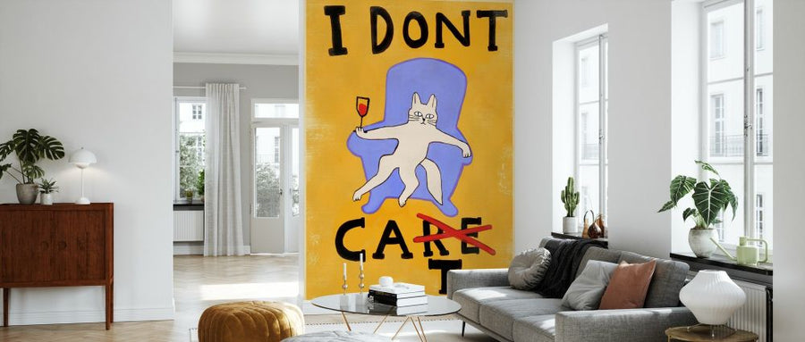 PHOTOWALL / Dont Cat Yellow (e335555)