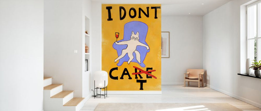 PHOTOWALL / Dont Cat Yellow (e335555)