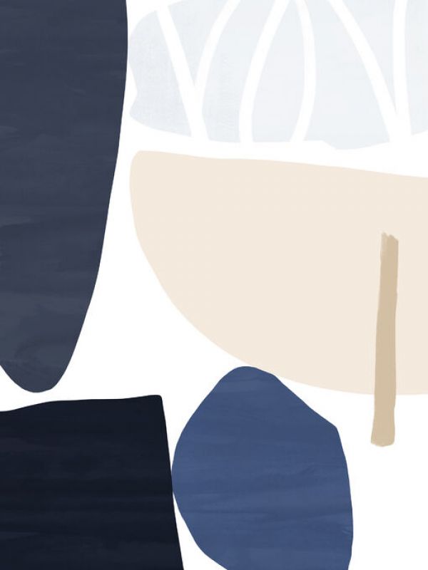 PHOTOWALL / Denim and Sand (e334789)