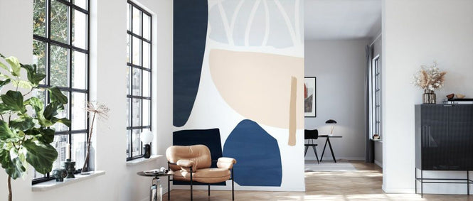 PHOTOWALL / Denim and Sand (e334789)
