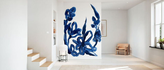 PHOTOWALL / Indigo Brush Blooms (e334853)