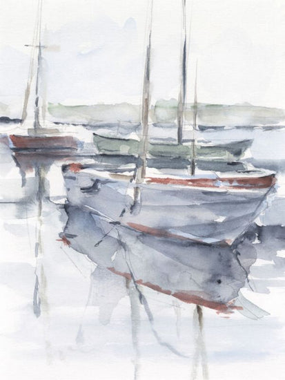PHOTOWALL / Watercolor Harbor Study (e334899)