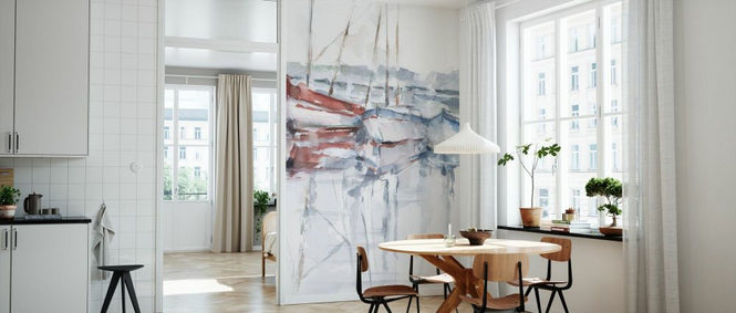PHOTOWALL / Watercolor Harbor Study II (e334900)