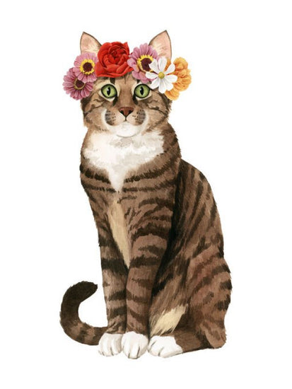 PHOTOWALL / Flower Crown Cats (e334962)