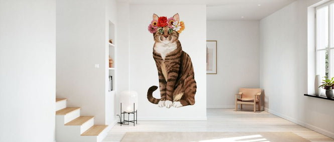 PHOTOWALL / Flower Crown Cats (e334962)