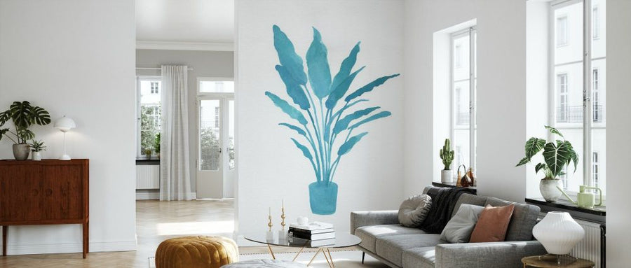 PHOTOWALL / Watercolor House Plant (e335100)