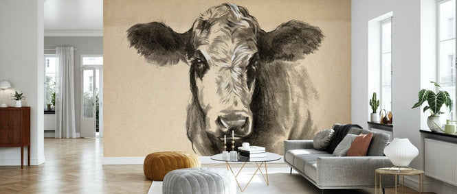 PHOTOWALL / Charcoal Cow (e335138)