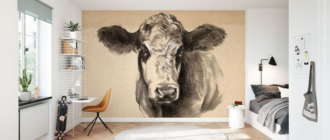 PHOTOWALL / Charcoal Cow (e335138)