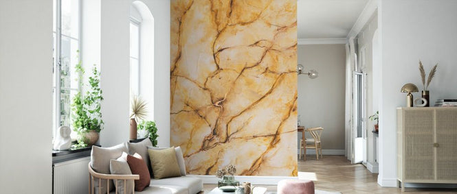 PHOTOWALL / Yellow Marble (e335183)