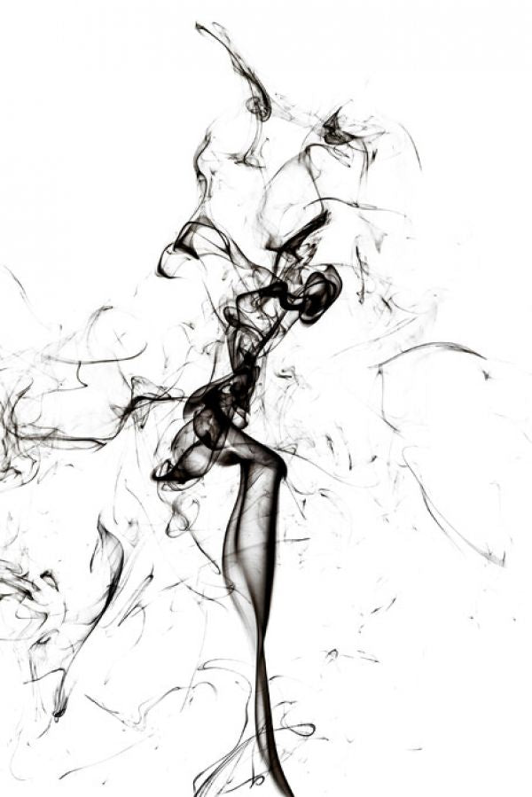 PHOTOWALL / Abstract Black Smoke - The Dancer (e335706)