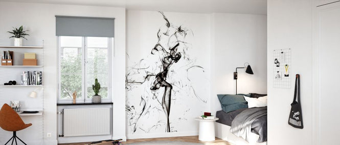 PHOTOWALL / Abstract Black Smoke - The Dancer (e335706)