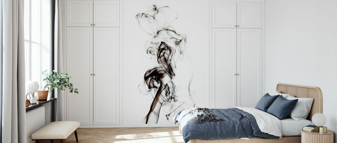 PHOTOWALL / Abstract Black Smoke - Seahorse (e335707)