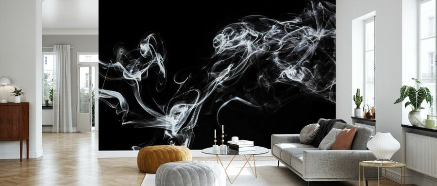 PHOTOWALL / Abstract White Smoke - Spirit Mood (e335720)