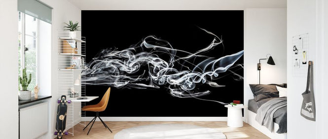 PHOTOWALL / Abstract White Smoke - Shark (e335723)
