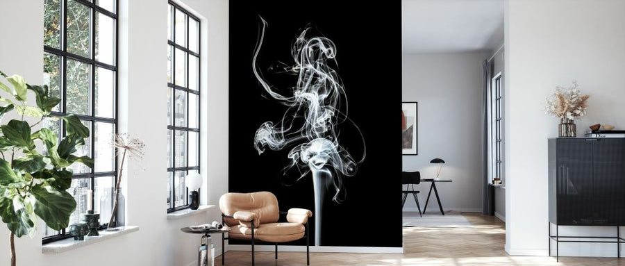 PHOTOWALL / Abstract White Smoke - Prima Ballerina (e335725)