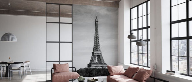 PHOTOWALL / Eiffel Tower Behind Trees (e336108)