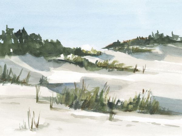 PHOTOWALL / Watercolor Sand Dunes (e336195)