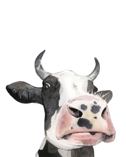 PHOTOWALL / Watercolor Cow Portrait (e336239)