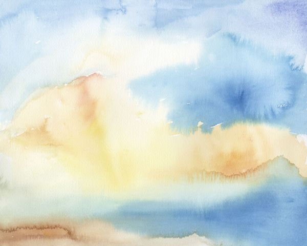 PHOTOWALL / Watercolor Sky (e336369)