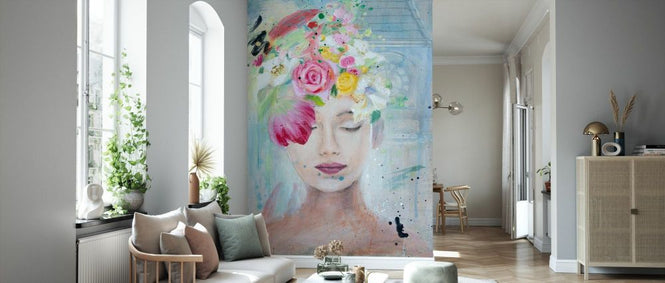 PHOTOWALL / Femme Fleur (e336384)