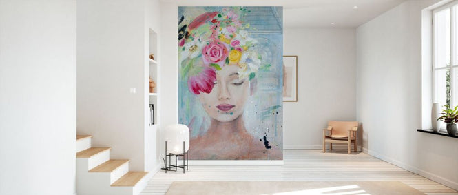 PHOTOWALL / Femme Fleur (e336384)
