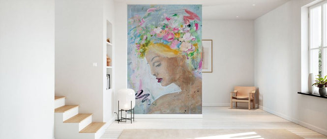 PHOTOWALL / Femme Fleur II (e336385)