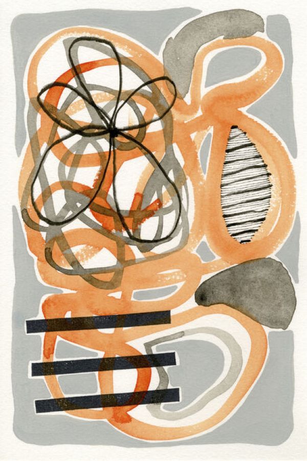 PHOTOWALL / Orange and Grey Scramble (e336424)