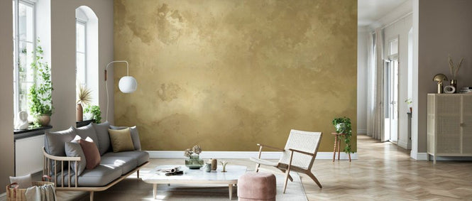 PHOTOWALL / Faux Finish - Metallic Wall Gold (e336850)