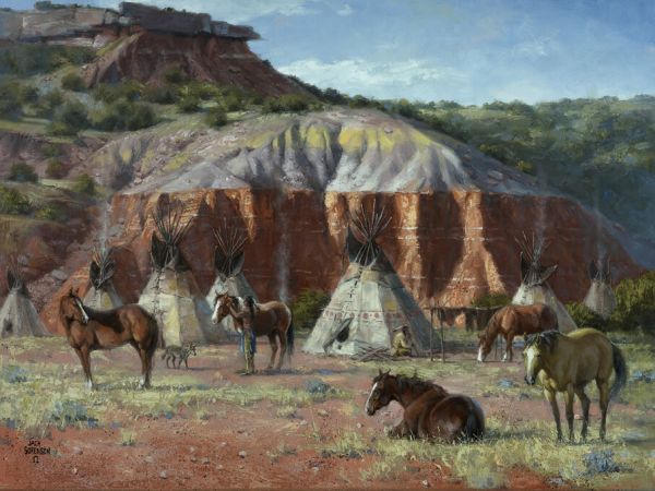 PHOTOWALL / Camp of the Comanche (e336515)