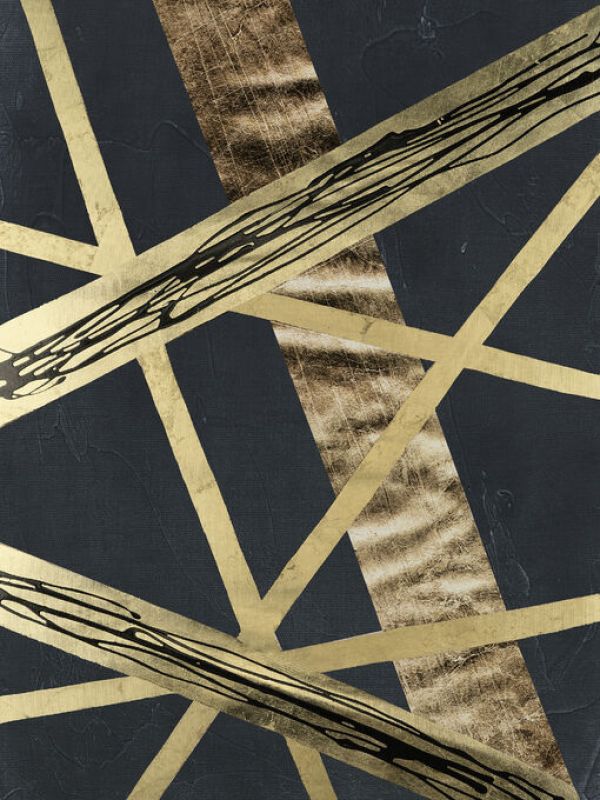 PHOTOWALL / Scaffolds II in Gold (e336532)