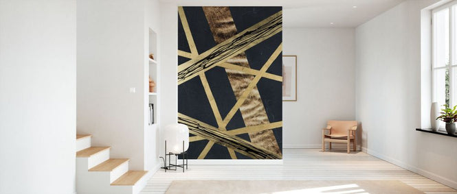 PHOTOWALL / Scaffolds II in Gold (e336532)