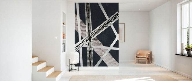 PHOTOWALL / Scaffolds II in Silver (e336533)