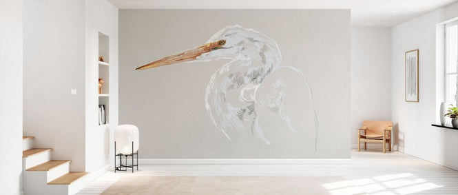 PHOTOWALL / Bright Egret Sketch II (e336573)