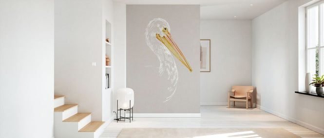 PHOTOWALL / Bright Pelican Sketch II (e336575)