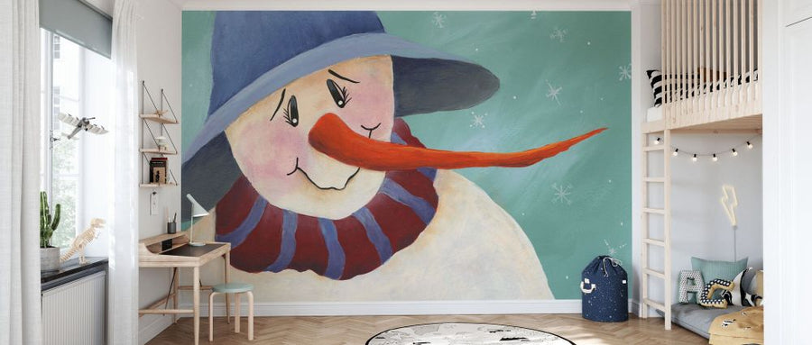PHOTOWALL / Carrot Nose Snowman (e336637)