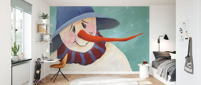 PHOTOWALL / Carrot Nose Snowman (e336637)