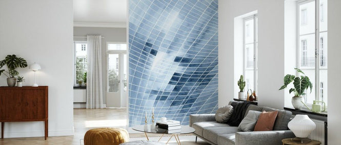 PHOTOWALL / Blue Grid (e336674)
