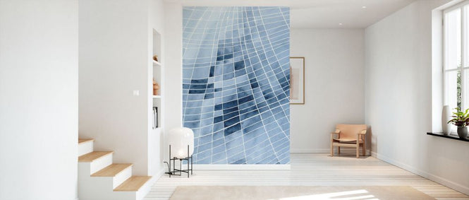 PHOTOWALL / Blue Grid II (e336675)