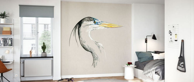 PHOTOWALL / Bright Heron Sketch (e336676)