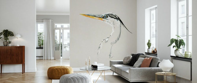 PHOTOWALL / Bright Heron Sketch II (e336677)