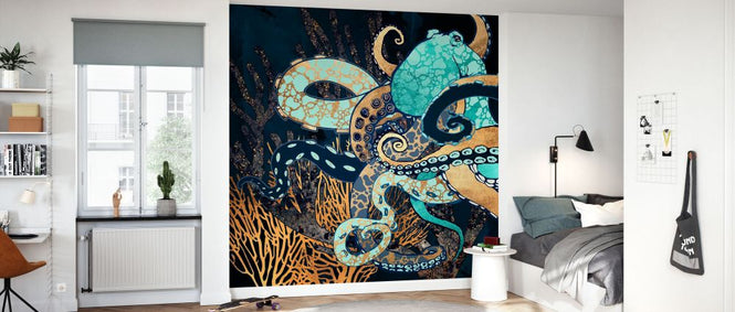 PHOTOWALL / Metallic Octopus (e336926)