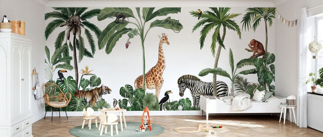 PHOTOWALL / Jungle Jive - White (e337279)