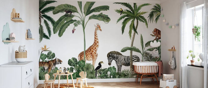 PHOTOWALL / Jungle Jive - White (e337279)