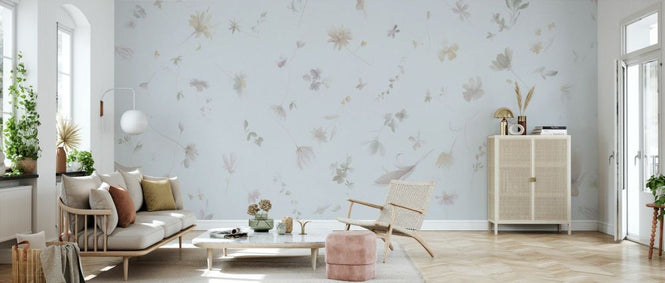 PHOTOWALL / Pressed Flowers - Lavender (e337786)