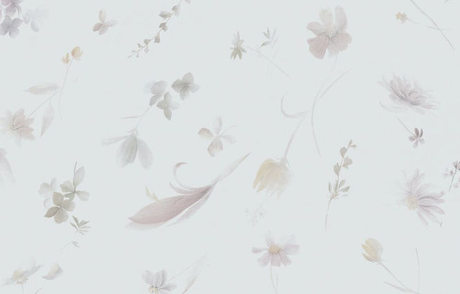 PHOTOWALL / Pressed Flowers - Lavender (e337786)