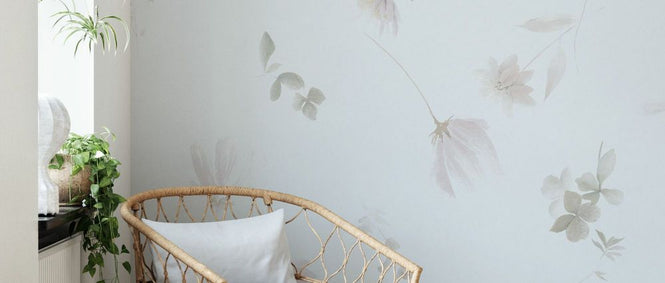 PHOTOWALL / Pressed Flowers - Lavender (e337786)