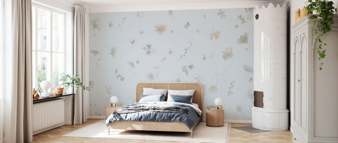 PHOTOWALL / Pressed Flowers - Lavender (e337786)