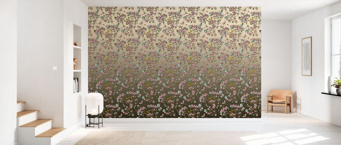 PHOTOWALL / Wagtails Spring - Creme (e337792)