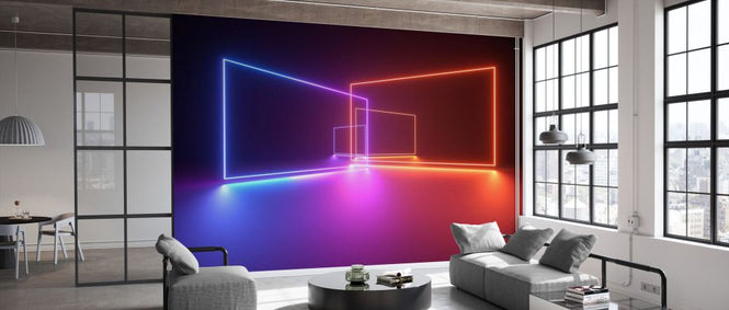 PHOTOWALL / Colorful Neon Lights (e338101)