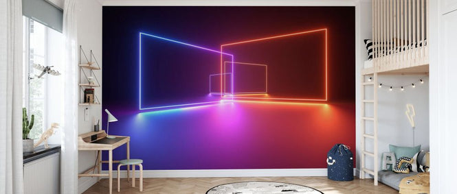 PHOTOWALL / Colorful Neon Lights (e338101)